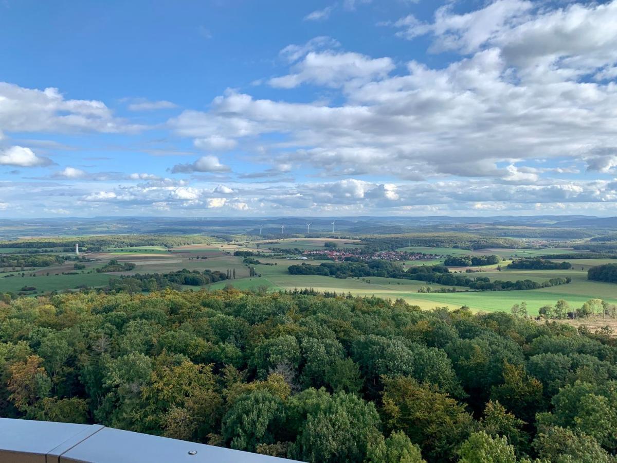 Ferienwohnung Gaussblick Dransfeld Exterior foto